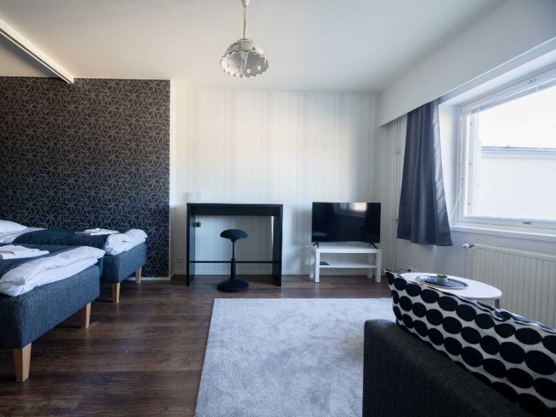 Umeblowane mieszkanie 44 m² – Pankkitalo, Varkaus
